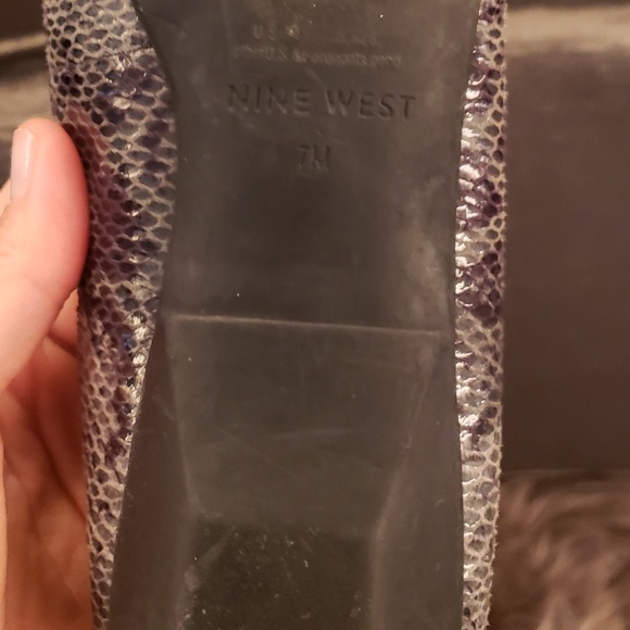 Snakeskin Flats - Picture 4 of 5